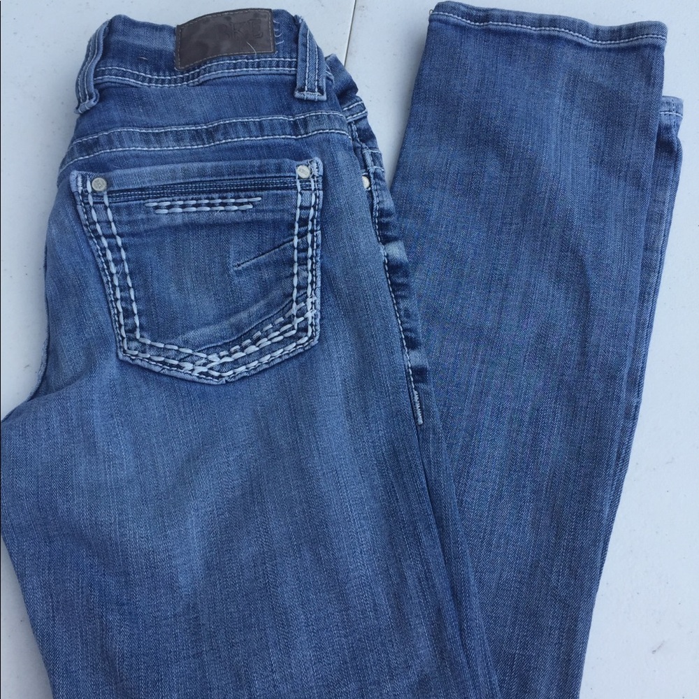 Buckle jeans!